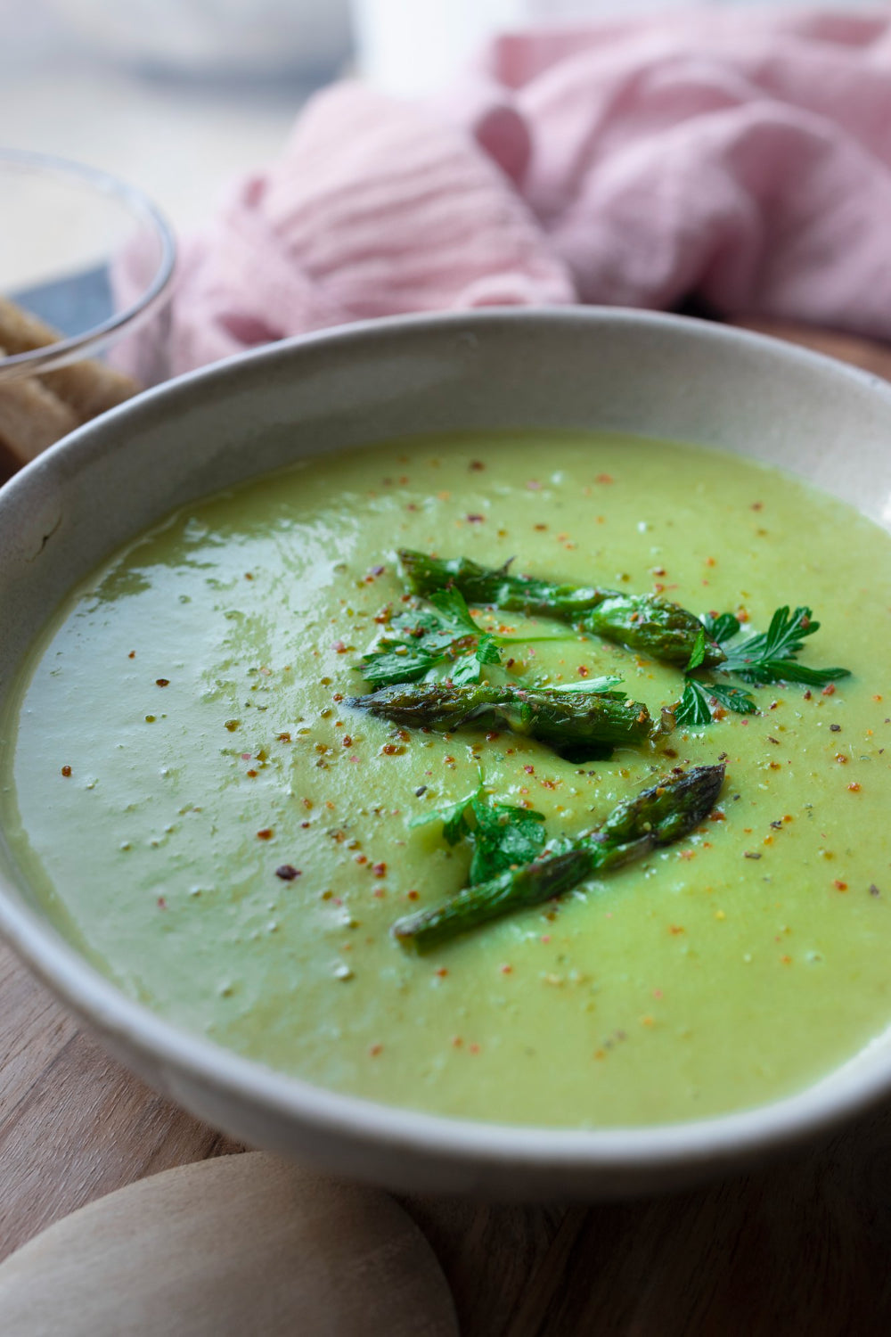 Asparagus soup