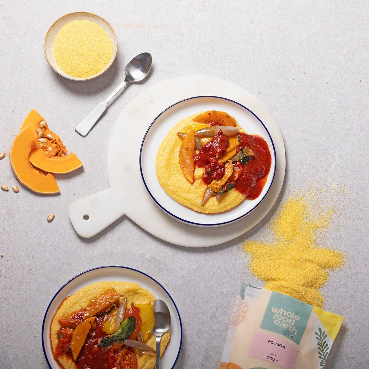 Polenta and Roasted Vegetables