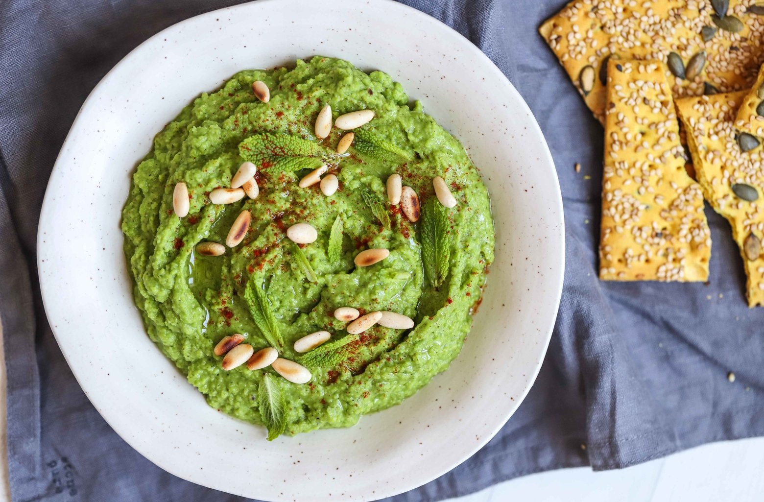Green Pea & Mint Dip