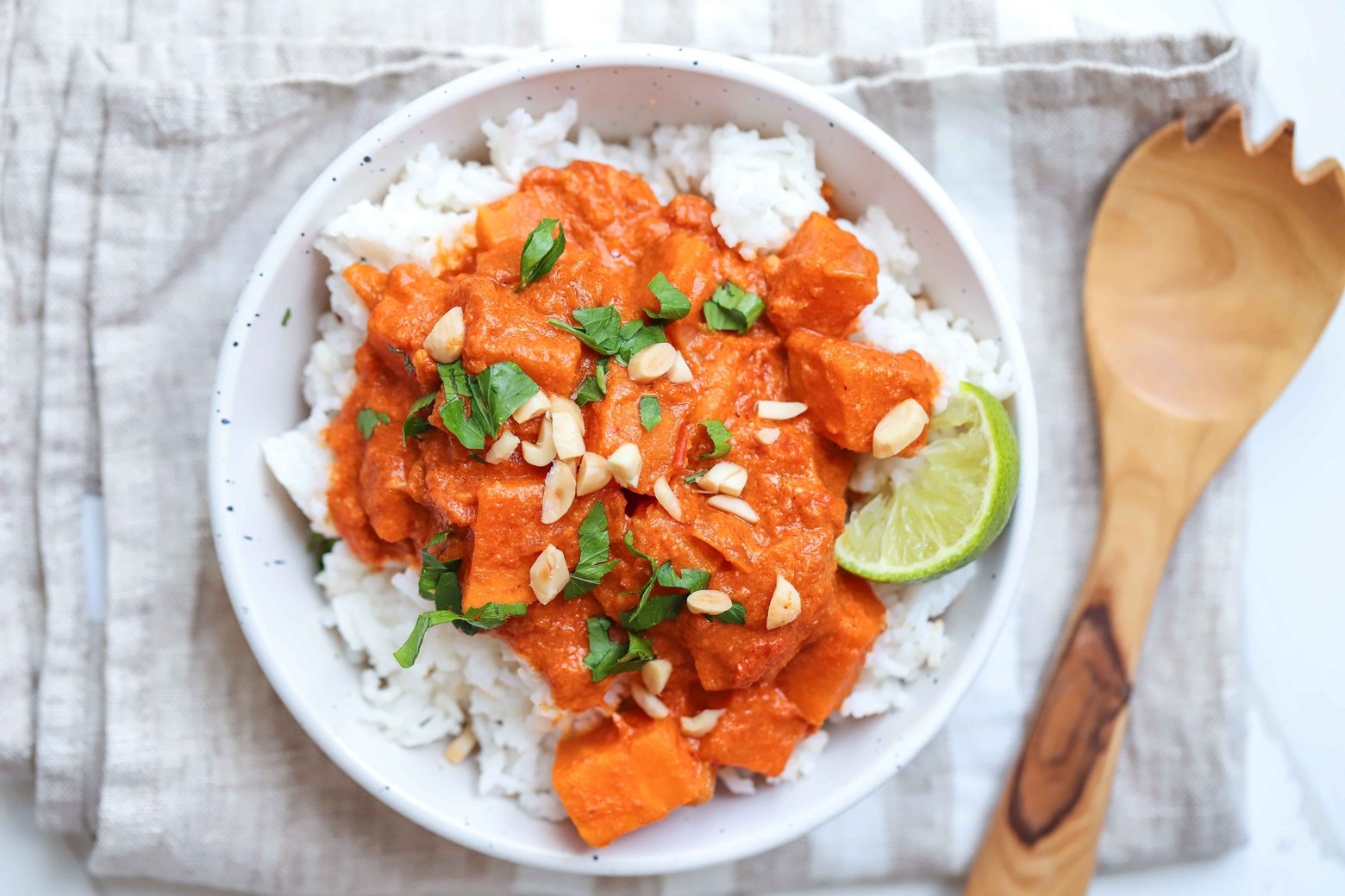 Red Sweet Potato Curry