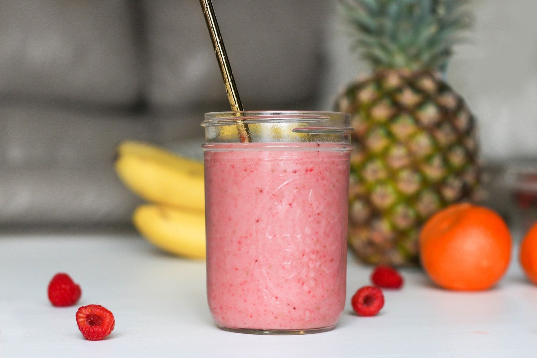 Strawberry Chia Seed Smoothie