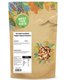 Sea Salt and Black Pepper Baked Cashews