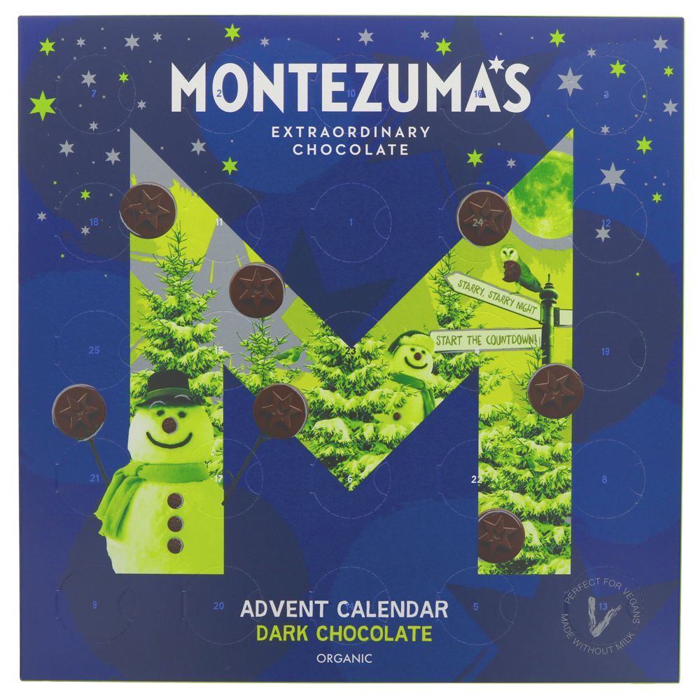 Dark Chocolate Advent Calendar 200g Montezuma's