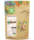 Organic Brazil Nuts | Raw | GMO Free | Vegan | Source of Fibre - Wholefood Earth® - 5060470140373