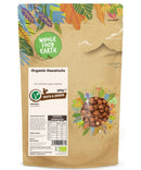 Organic Hazelnuts | Raw | GMO Free | Vegan | High Fibre - Wholefood Earth® - 5060470140762