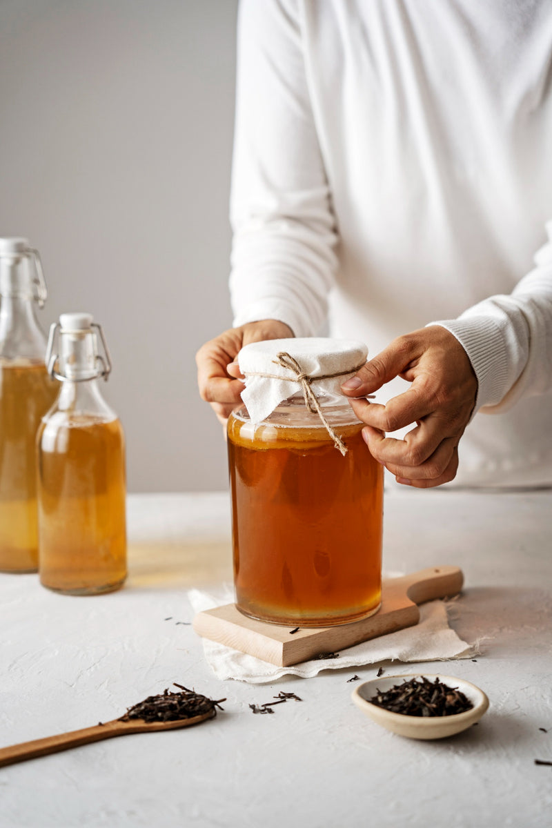 Easy homemade kombucha