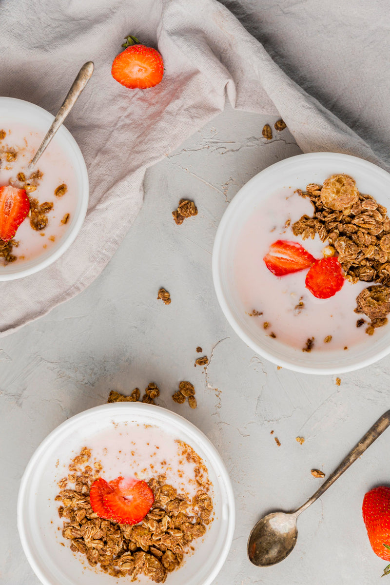 Muesli with Strawberry Yoghurt