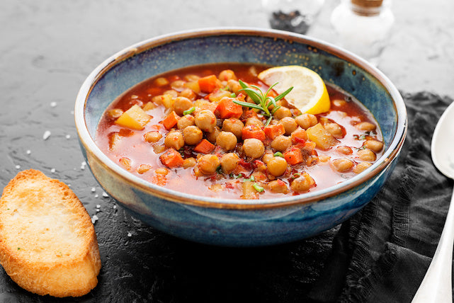 Chickpea tomato stew