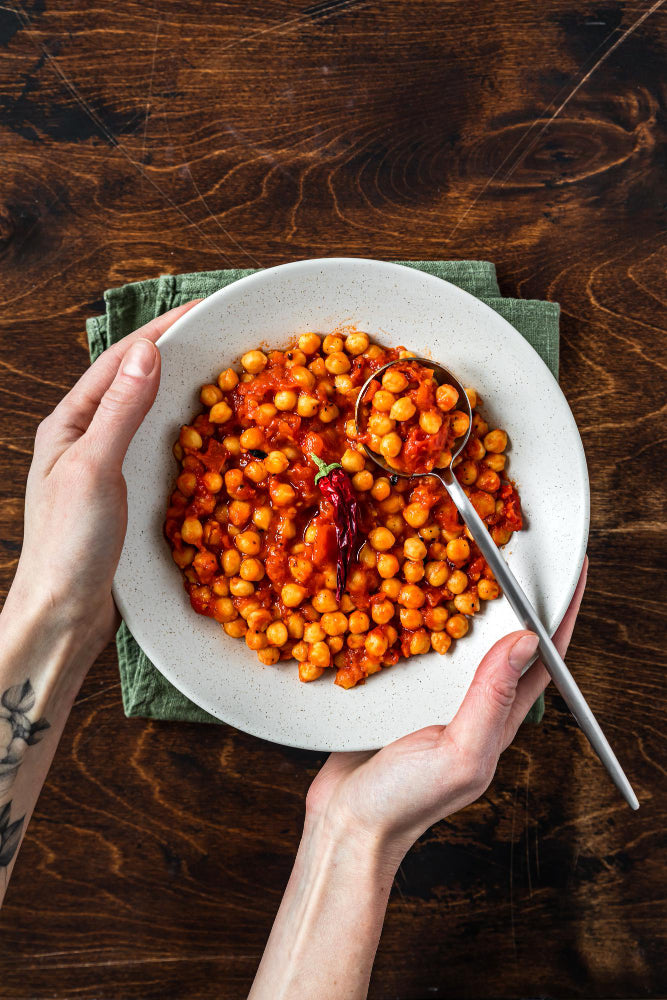 Spicy tomato chickpea