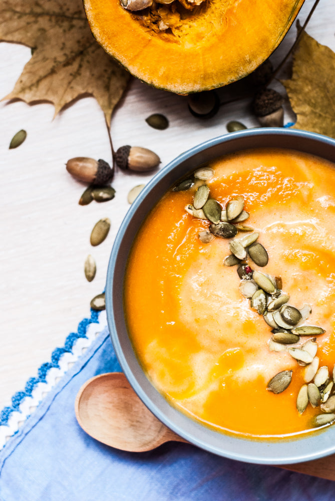 Pumpkin spice soup