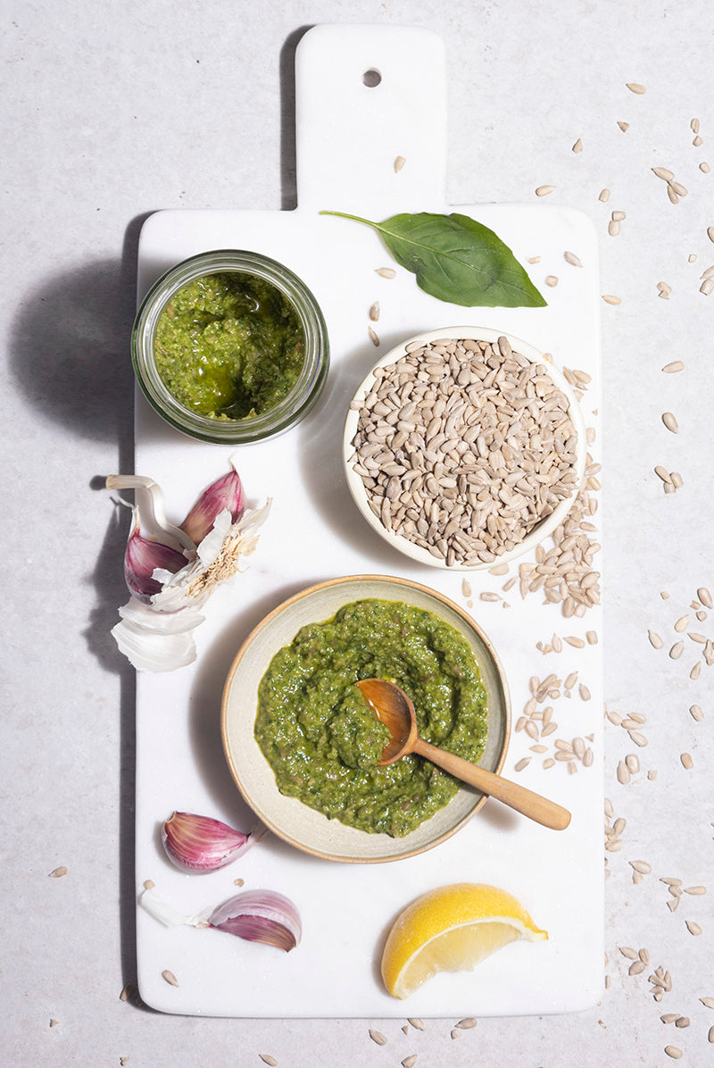 sunflower seeds pesto