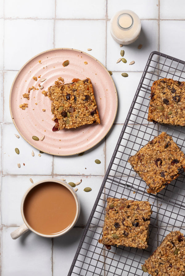 Seriously Seedy Fruit & Nut Flapjacks