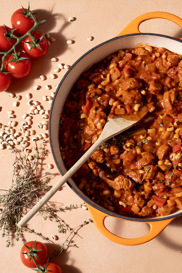 Protein-Packed Black-Eyed Bean Stew