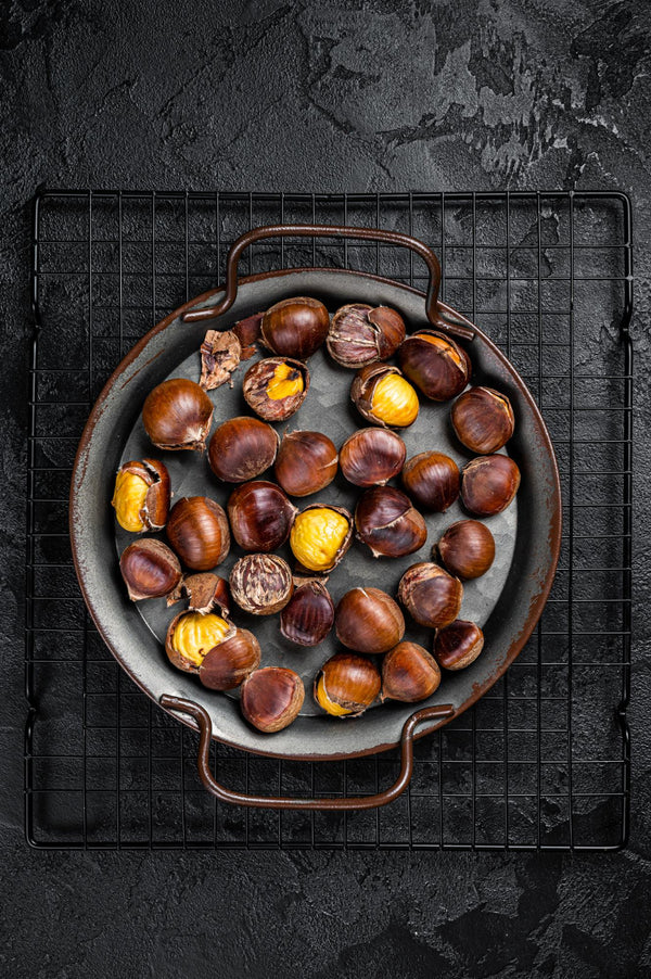 How to make roasted chestnuts at home?