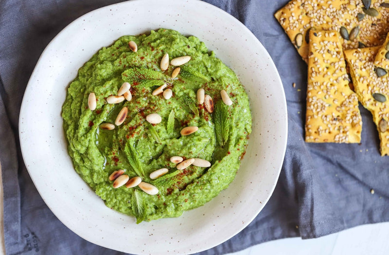 Green Pea & Mint Dip | Wholefood Earth®