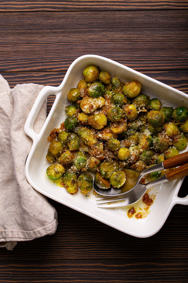 Roasted Brussels sprouts