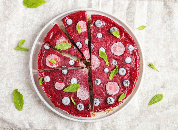 Lemon & Berry Cheesecake | Wholefood Earth®