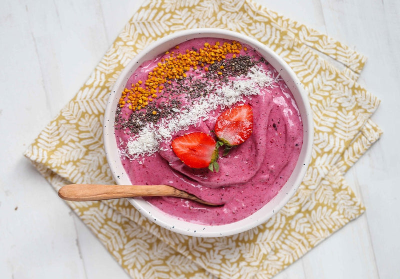 Protein Berry Smoothie Bowl | Wholefood Earth®