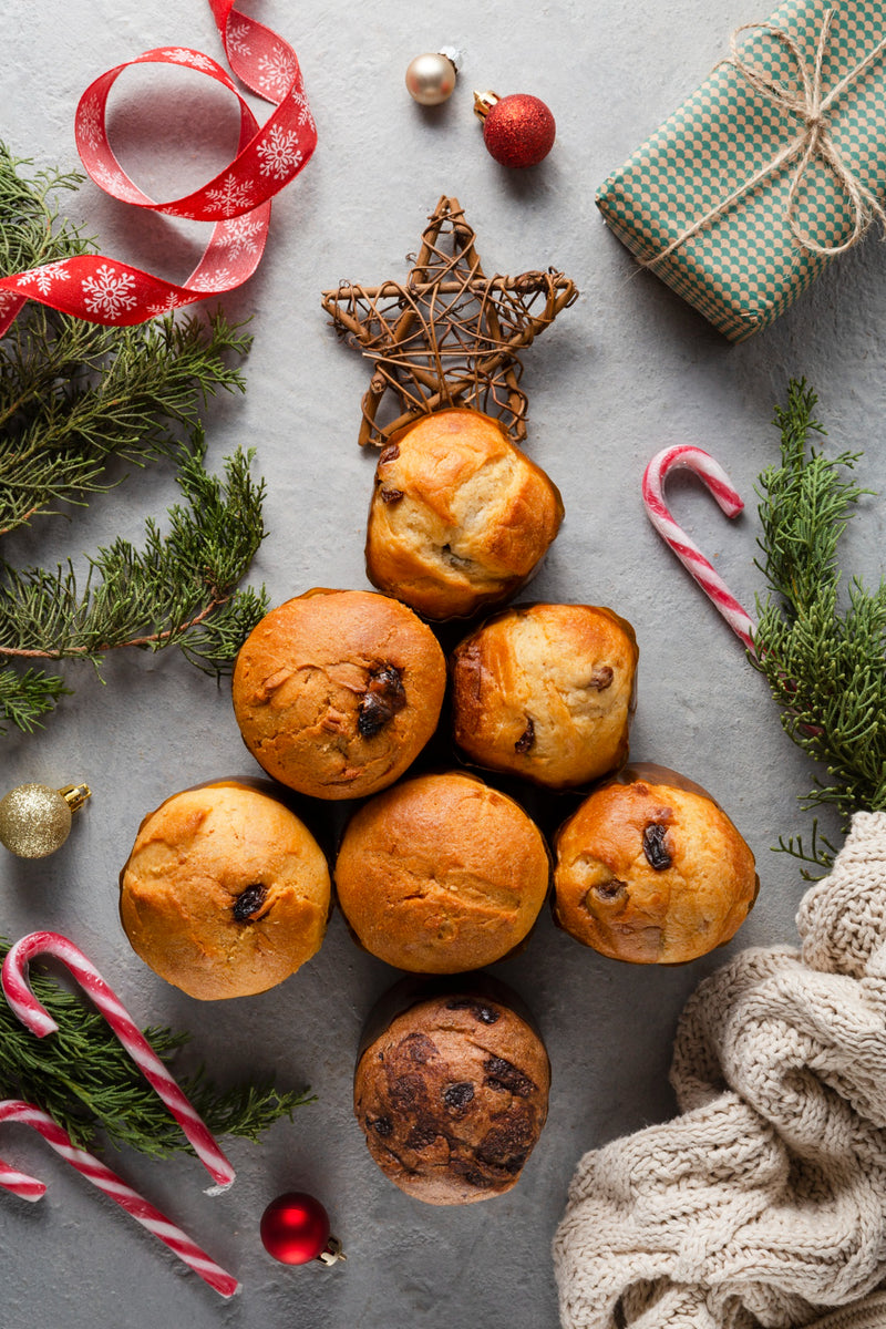 Spiced Christmas muffins