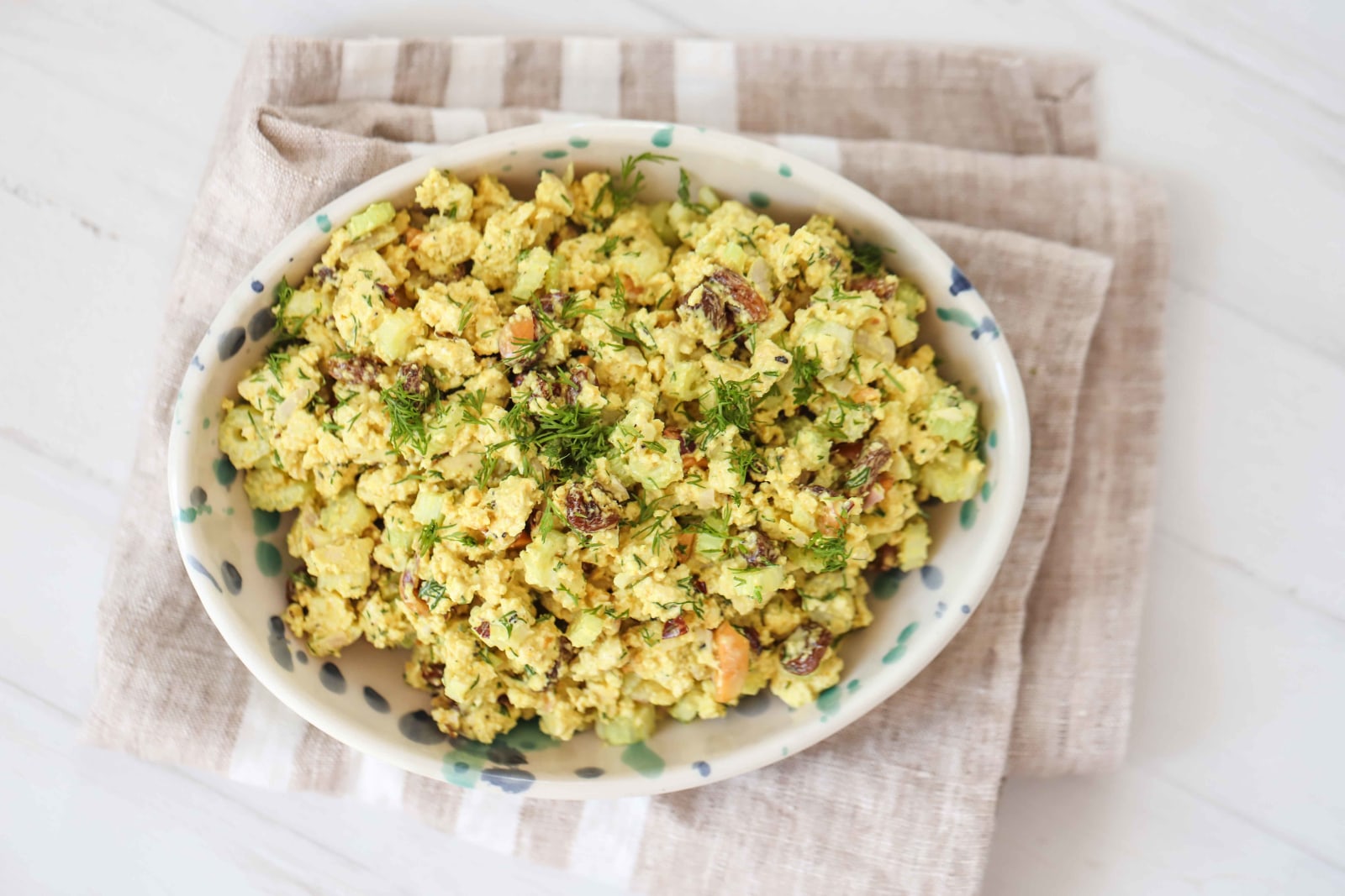 Curried Tofu Salad