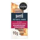 Pink Peppercorn Sourdough Crackers - Peters Yard - 90g