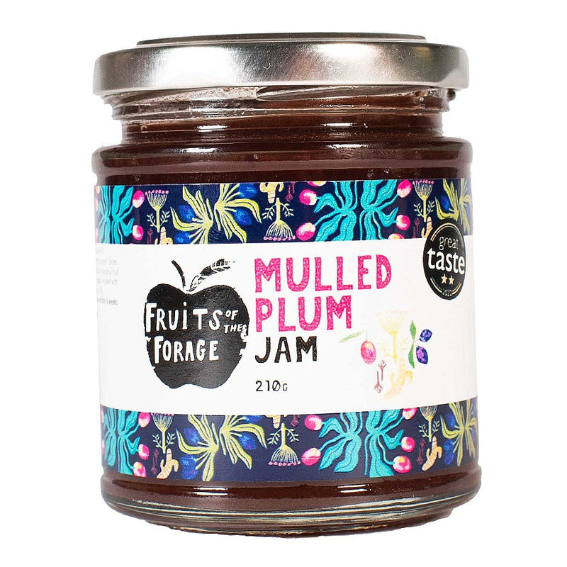 Mulled Plum Jam - Fruits of the Forage - 210g
