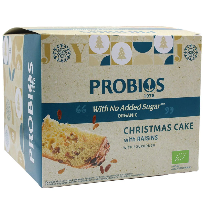 Organic Panettone With No Added Sugar - Probios - 500g