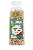 Bio & Glutenfreie Vollkornreis Fusilli-Nudeln - Amisa - 500g