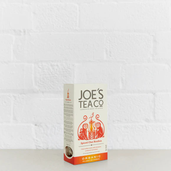 Spiced Chai Rooibos - Joes Tea Company - 15 Bags
