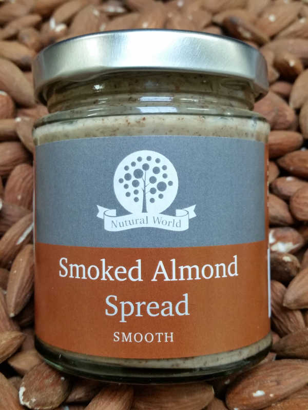 Smooth Smoked Almonds Spread - Nutural World - 170g