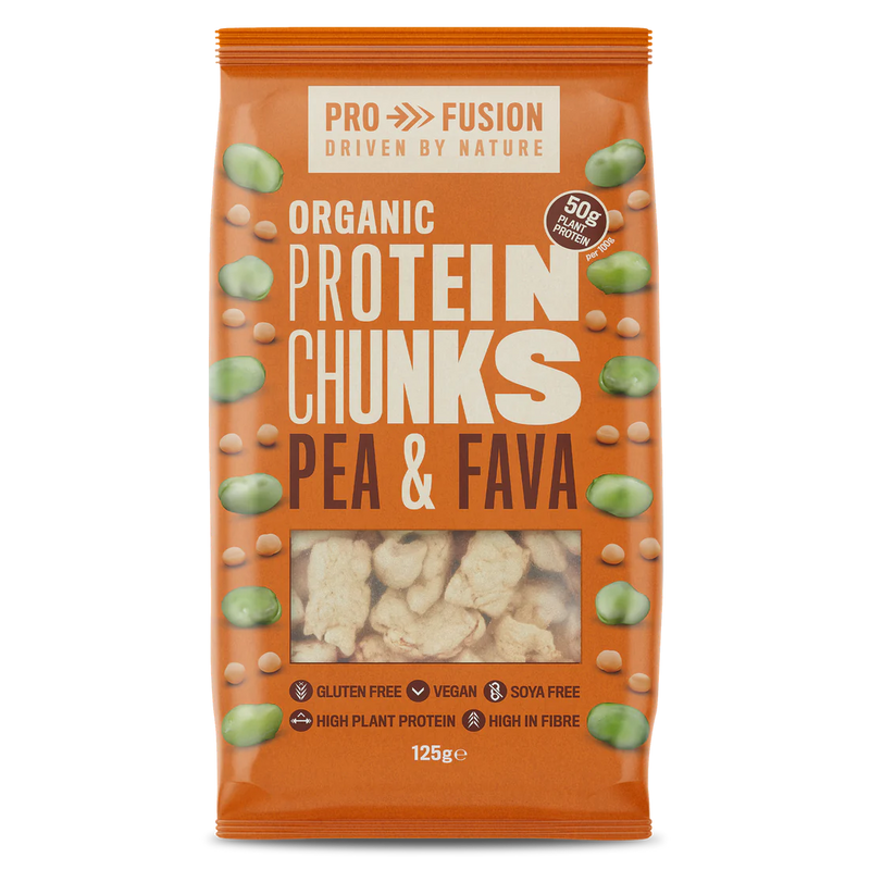 Organic Protein Chunks Pea & Fava - 125g - Profusion
