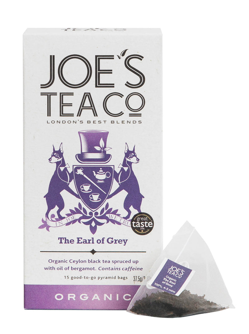 The Earl of Grey - Joes Tea Company - 15 Bags
