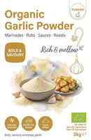 Organic Garlic Powder 3kg — new packaging