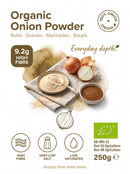 Organic Onion Powder 250g — new packaging