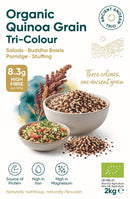 Organic Quinoa Grain (Tri-Colour) 2kg — new packaging