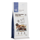 Dark Chocolate Drops 72% 1kg pouch — new packaging