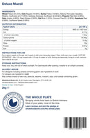 Deluxe Muesli 2kg — back of pack