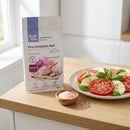 Fine Himalayan Salt 1kg — Caprese salad with tomato, mozzarella, basil and pink salt