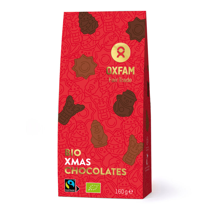 Organic Christmas Chocolates - Oxfam Fair Trade - 160g