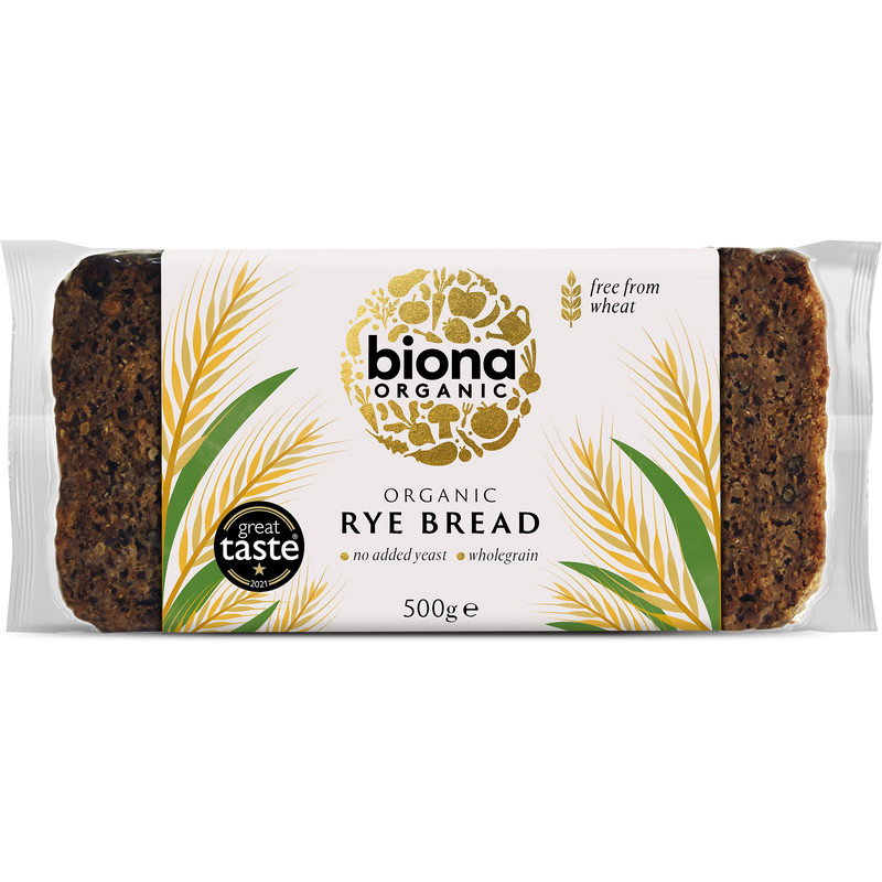 Organic Rye Bread - 500g - Biona