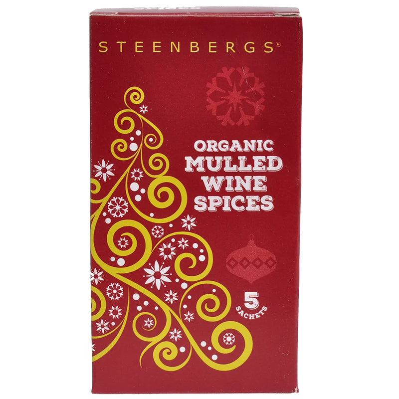 Organic Mulling Wine Sachets - Steenbergs - 5 Sachets