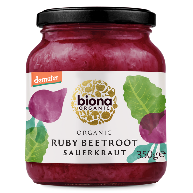 Organic Sauerkraut Ruby Red - 350g - Biona