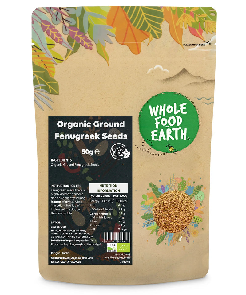 Organic Ground Fenugreek Seeds