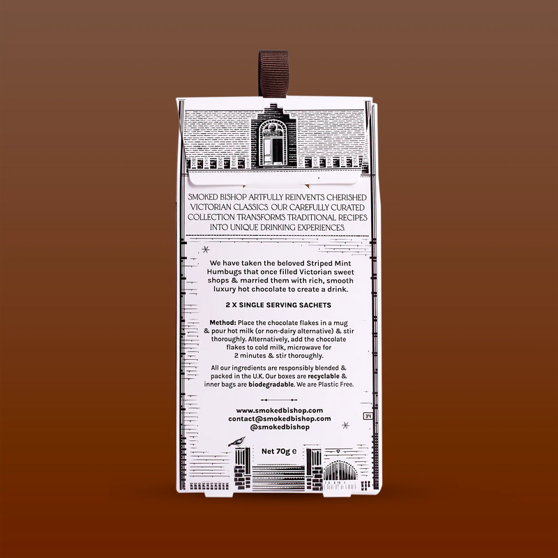 Luxurious Christmas Hot Chocolate Drink - Smoked Bishop - 70g