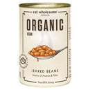 Organic Baked Beans - Eat Wholesome - 400g