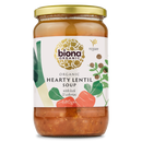 Organic Hearty Lentil Soup - 680g - Biona