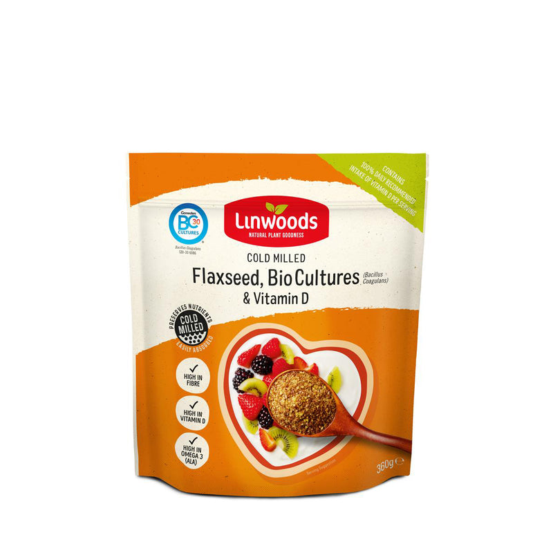 Flaxseed Bio-cultures & Vitamin D - Linwoods - 360g