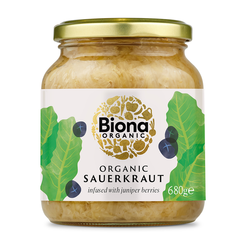 Organic Sauerkraut Glass - 360g - Biona