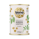 Organic Green Lentils - Biona - 400g