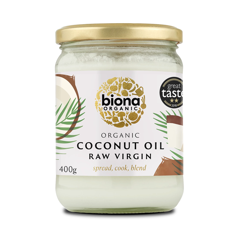 Organic Biona Coconut Oil Raw Virgin - 400ml